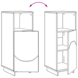 Bathroom Cabinet Set 3 pcs White Engineered Wood