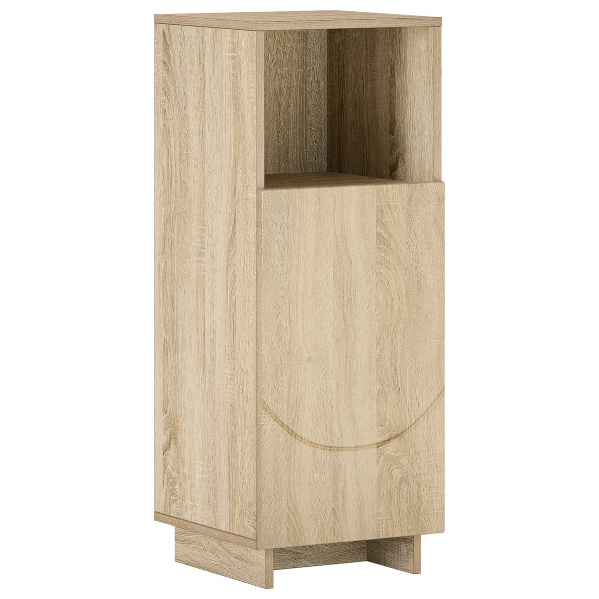 Bathroom Cabinet Set 3 pcs Sonoma Oak Engineered Wood