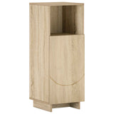 Bathroom Cabinet Set 3 pcs Sonoma Oak Engineered Wood