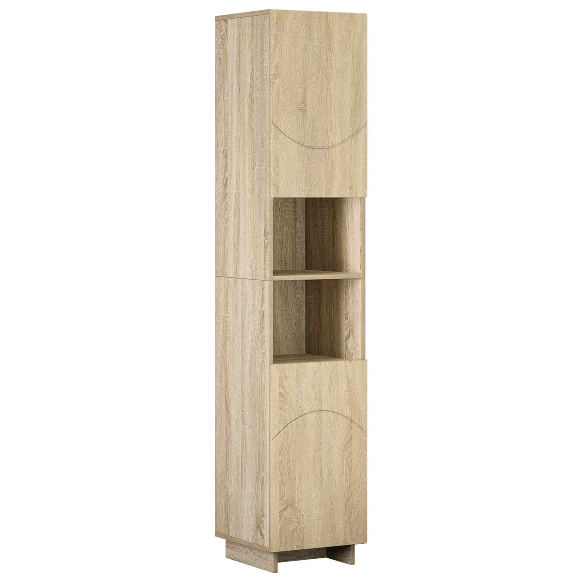 Bathroom Cabinet Set 3 pcs Sonoma Oak Engineered Wood