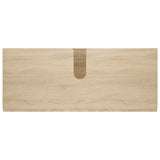 Bathroom Cabinet Set 3 pcs Sonoma Oak Engineered Wood