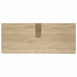 Bathroom Cabinet Set 2 pcs Sonoma Oak Engineered Wood