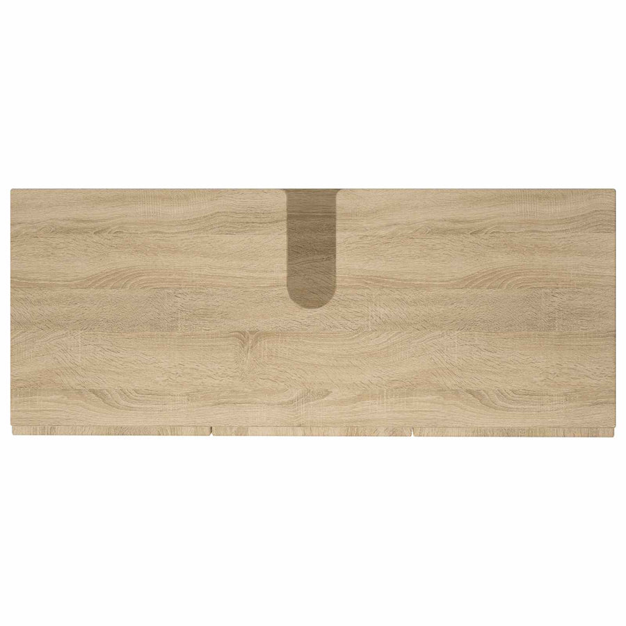 Bathroom Cabinet Set 2 pcs Sonoma Oak Engineered Wood, image 7