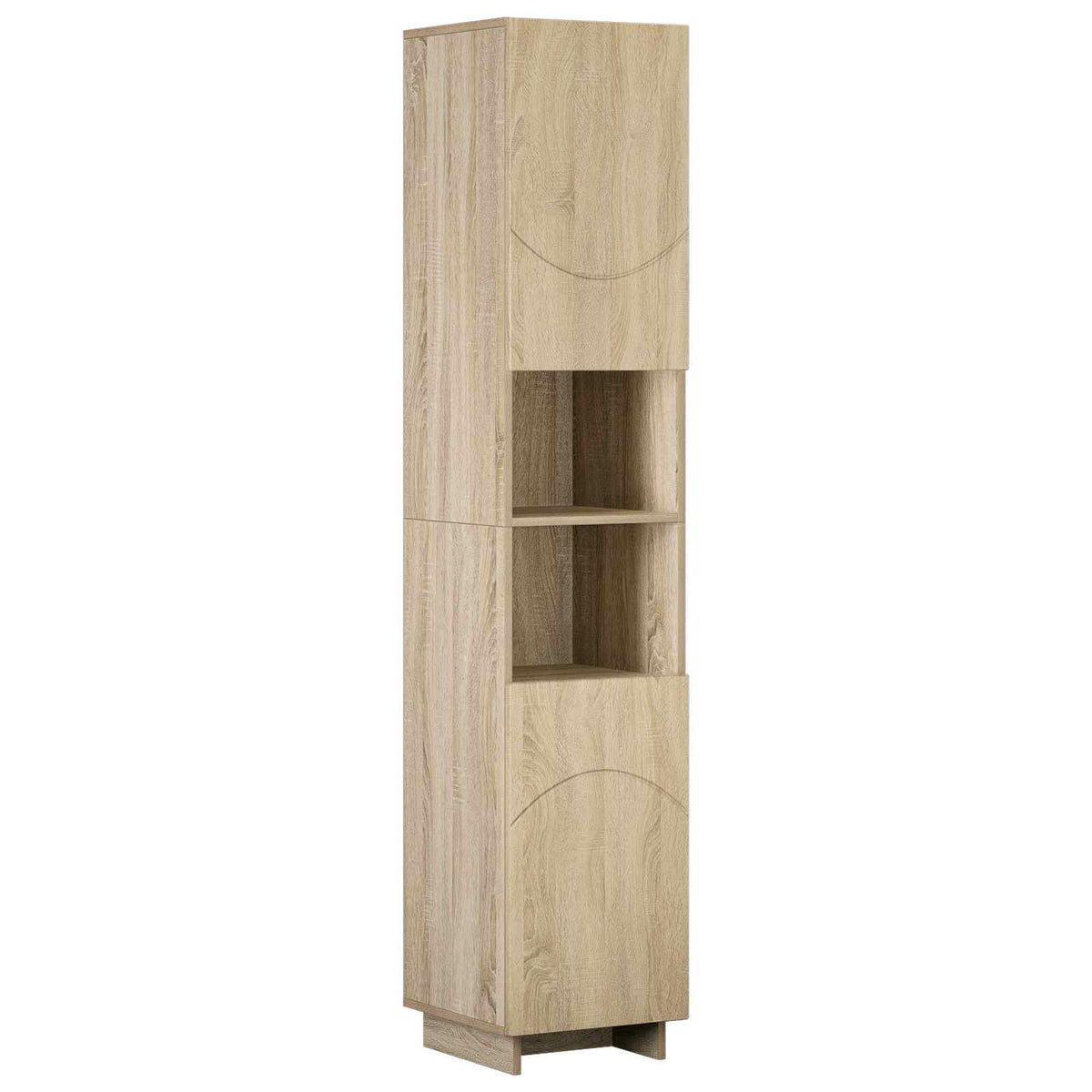 Bathroom Cabinet Set 2 pcs Sonoma Oak Engineered Wood