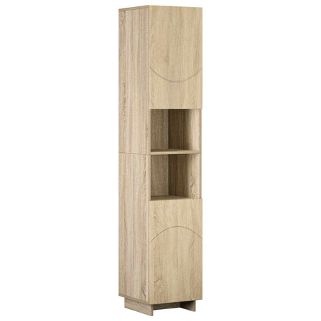 Bathroom Cabinet Set 2 pcs Sonoma Oak Engineered Wood, image 4