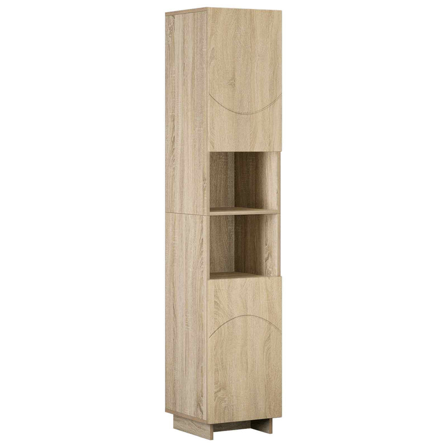 Bathroom Cabinet Set 2 pcs Sonoma Oak Engineered Wood