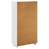Highboard White 79 x 41 x 151 cm Engineered Wood