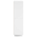 Highboard White 79 x 41 x 151 cm Engineered Wood