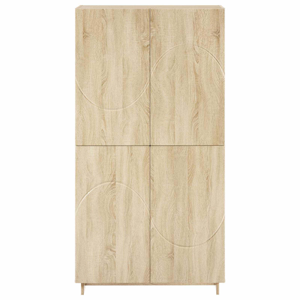 Highboard Sonoma Oak 79x41x151 cm Engineered Wood