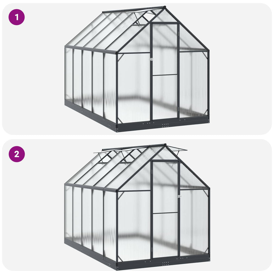 Garden Greenhouse 185 x 303.5 x 207 cm