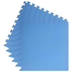 Pool Ground Mat 6 pcs Blue 2.16 m2 EVA Foam