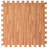 Pool Ground Mat 6 pcs Wood 4.32 m2 EVA Foam