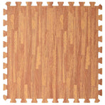 Pool Ground Mat 6 pcs Wood 4.32 m2 EVA Foam