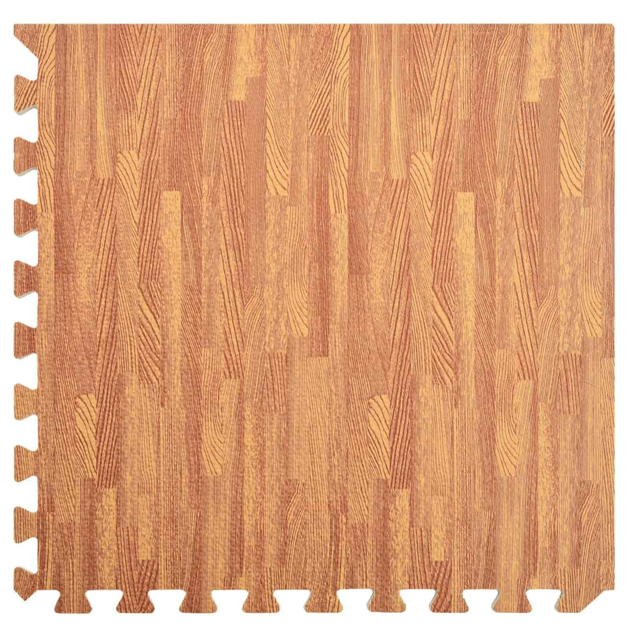 Pool Ground Mat 6 pcs Wood 4.32 m2 EVA Foam