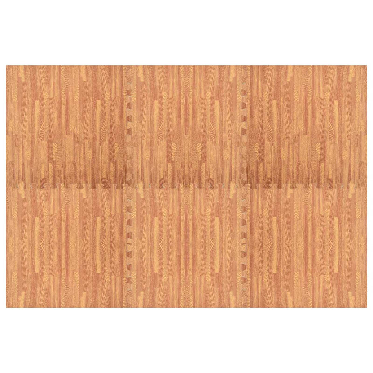Pool Ground Mat 6 pcs Wood 4.32 m2 EVA Foam