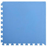 Pool Ground Mat 12 pcs Blue 4.32 ? EVA Foam