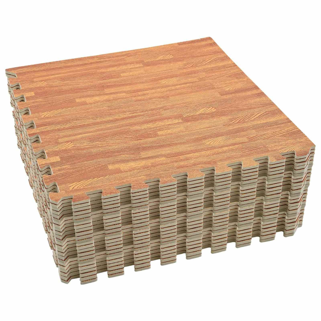 Pool Ground Mat 24 pcs Wood 8.64 m2 EVA Foam
