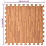 Pool Ground Mat 24 pcs Wood 8.64 m2 EVA Foam