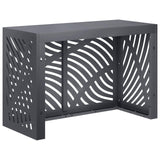Air Conditioner Cover Anthracite 90 x 40 x 60 cm Steel