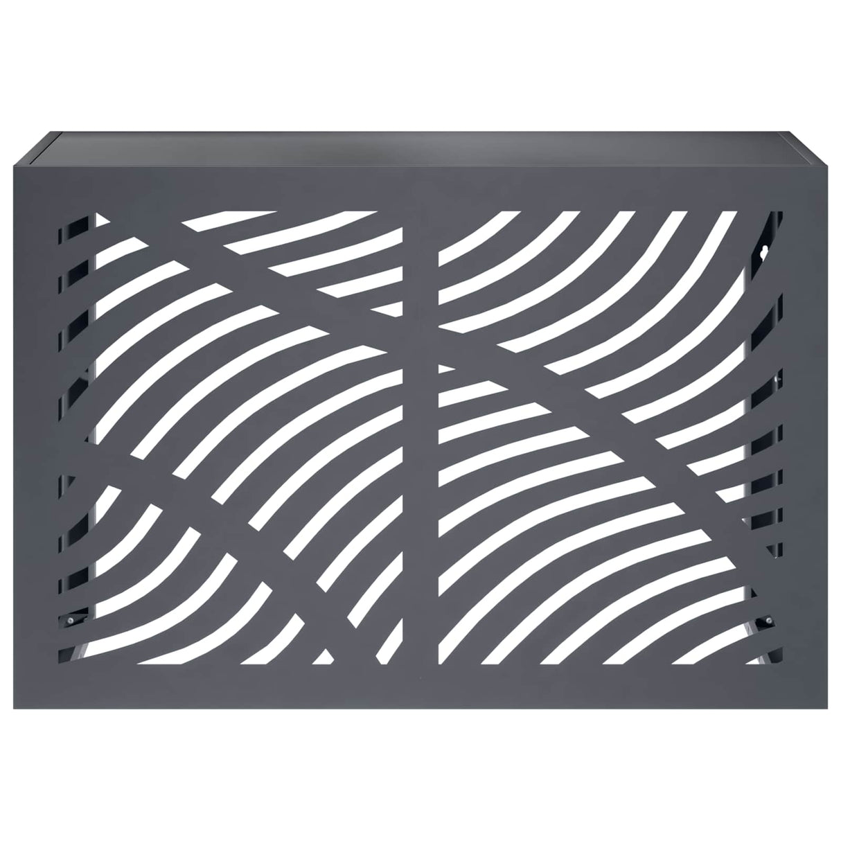 Air Conditioner Cover Anthracite 90 x 40 x 60 cm Steel