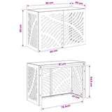 Air Conditioner Cover Anthracite 90 x 40 x 60 cm Steel