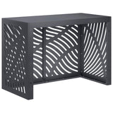 Air Conditioner Cover Anthracite 100 x 50 x 70 cm Steel - Top-Down View