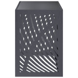 Air Conditioner Cover Anthracite 100 x 50 x 70 cm Steel