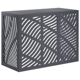 Air Conditioner Cover Anthracite 110 x 50 x 80 cm Steel