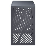 Air Conditioner Cover Anthracite 110 x 50 x 80 cm Steel