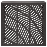 Air Conditioner Cover Black 110 x 50 x 105 cm Steel