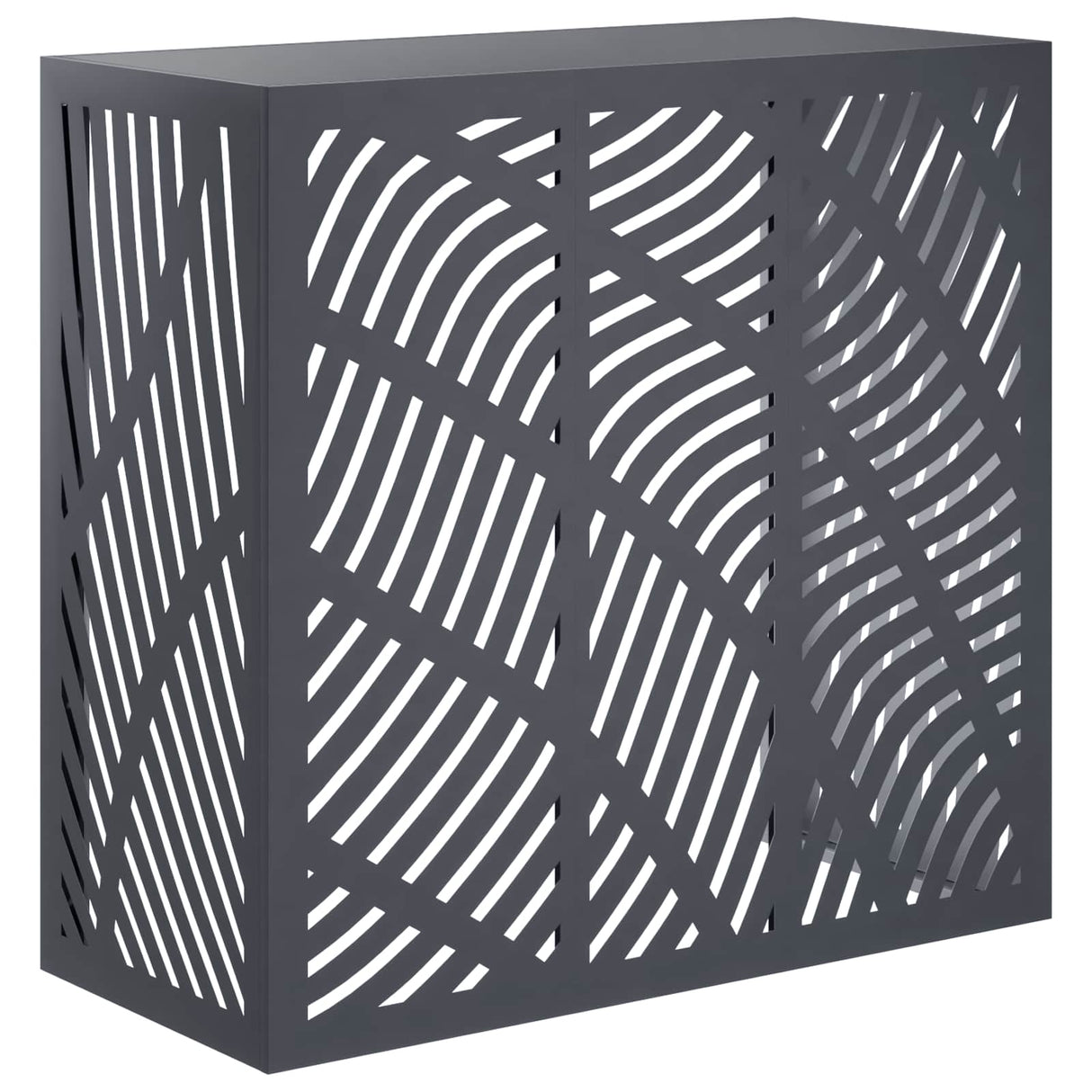 Air Conditioner Cover Anthracite 110 x 50 x 105 cm Steel