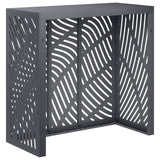 Air Conditioner Cover Anthracite 110 x 50 x 105 cm Steel - Top-Down View