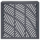 Air Conditioner Cover Anthracite 110 x 50 x 105 cm Steel - Front View
