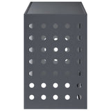 Air Conditioner Cover Anthracite 90 x 40 x 60 cm Steel - Side View