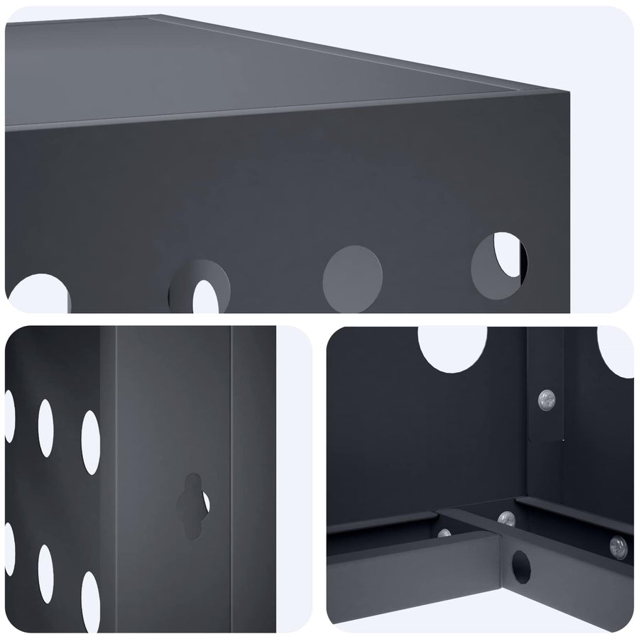Air Conditioner Cover Anthracite 100 x 50 x 70 cm Steel