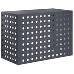 Air Conditioner Cover Anthracite 100 x 50 x 70 cm Steel