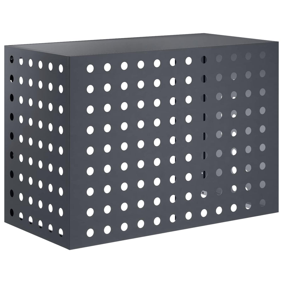 Air Conditioner Cover Anthracite 100 x 50 x 70 cm Steel