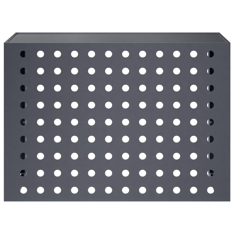 Air Conditioner Cover Anthracite 100 x 50 x 70 cm Steel
