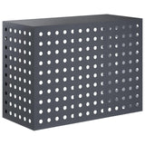 Air Conditioner Cover Anthracite 110 x 50 x 80 cm Steel