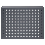 Air Conditioner Cover Anthracite 110 x 50 x 80 cm Steel