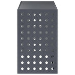 Air Conditioner Cover Anthracite 110 x 50 x 80 cm Steel