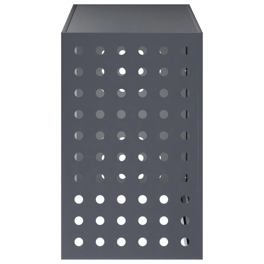 Air Conditioner Cover Anthracite 110 x 50 x 80 cm Steel
