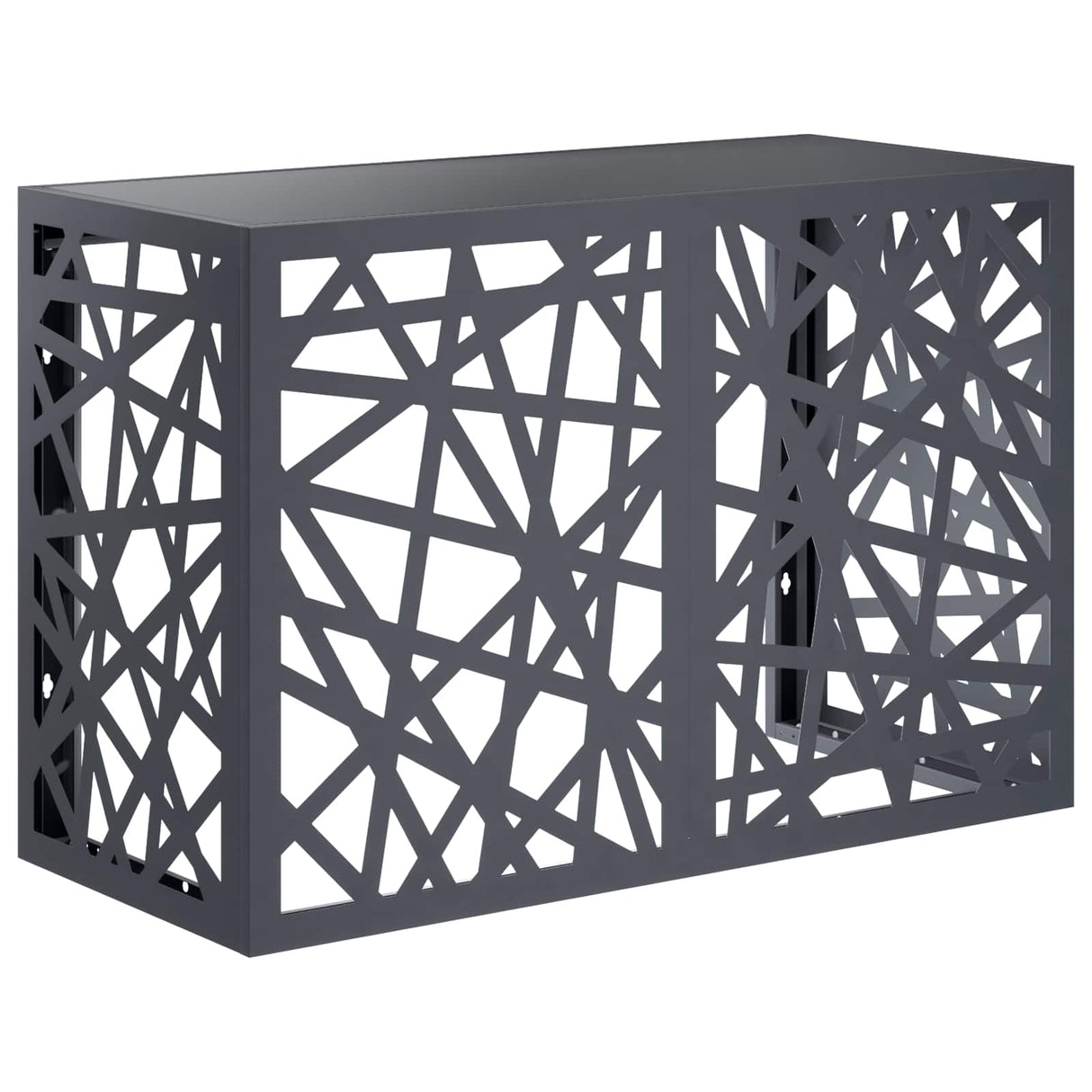 Air Conditioner Cover Anthracite 90 x 40 x 60 cm Steel