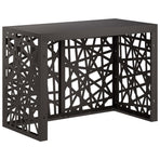 Air Conditioner Cover Black 100 x 50 x 70 cm Steel