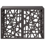 Air Conditioner Cover Black 100 x 50 x 70 cm Steel