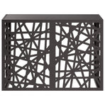 Air Conditioner Cover Black 100 x 50 x 70 cm Steel