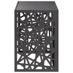 Air Conditioner Cover Black 100 x 50 x 70 cm Steel