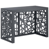 Air Conditioner Cover Anthracite 100 x 50 x 70 cm Steel - Top-Down View