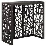 Air Conditioner Cover Black 110 x 50 x 105 cm Steel