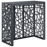Air Conditioner Cover Anthracite 110 x 50 x 105 cm Steel - Top-Down View